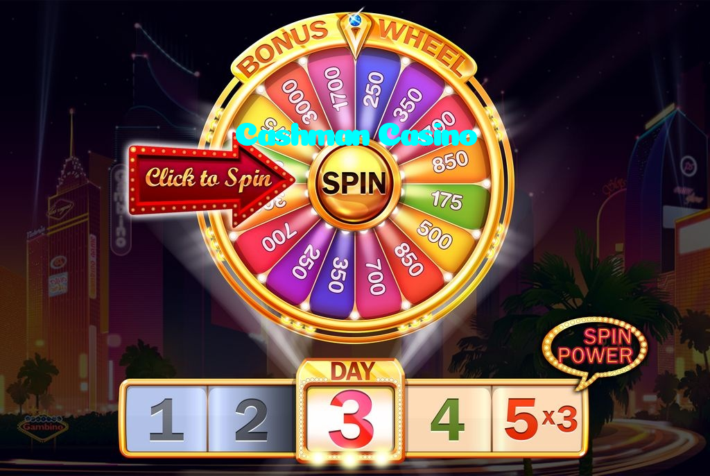 Cashman Casino casino presented on mobile device in Pakistan with slots and live games